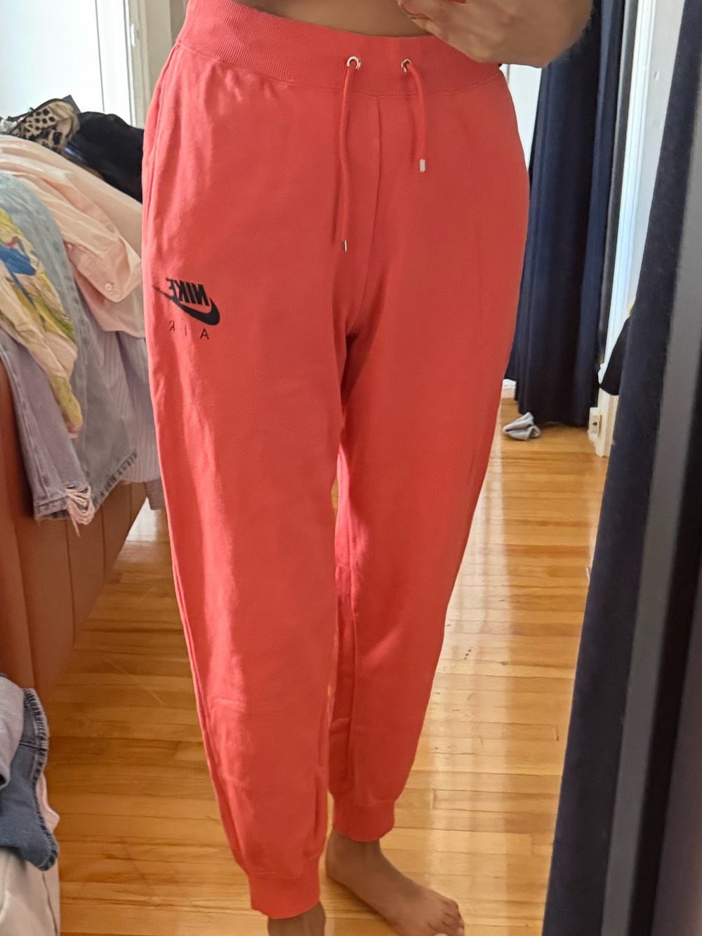 Nike Coral Pink Jogger Sweatpants